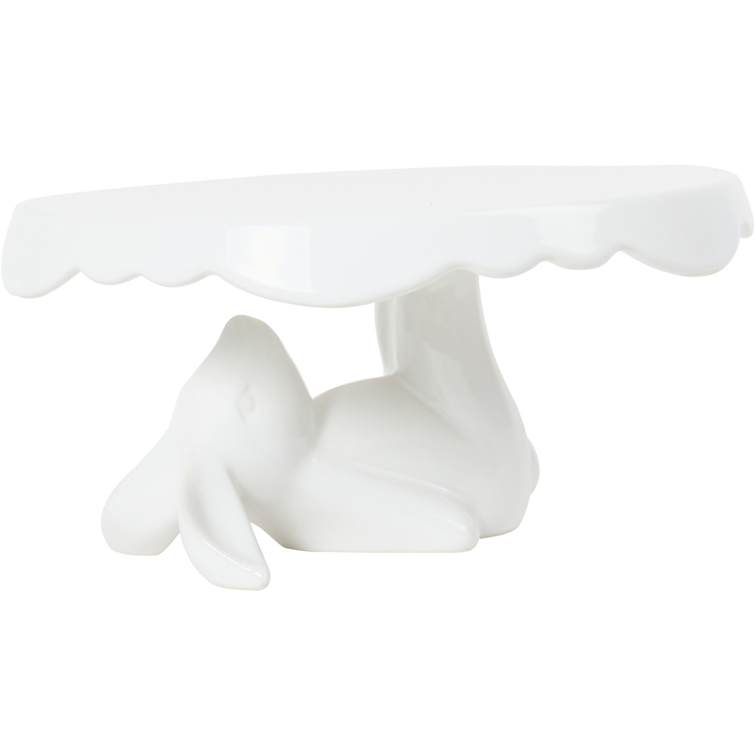 Bunny Cake Stand - White Image 1