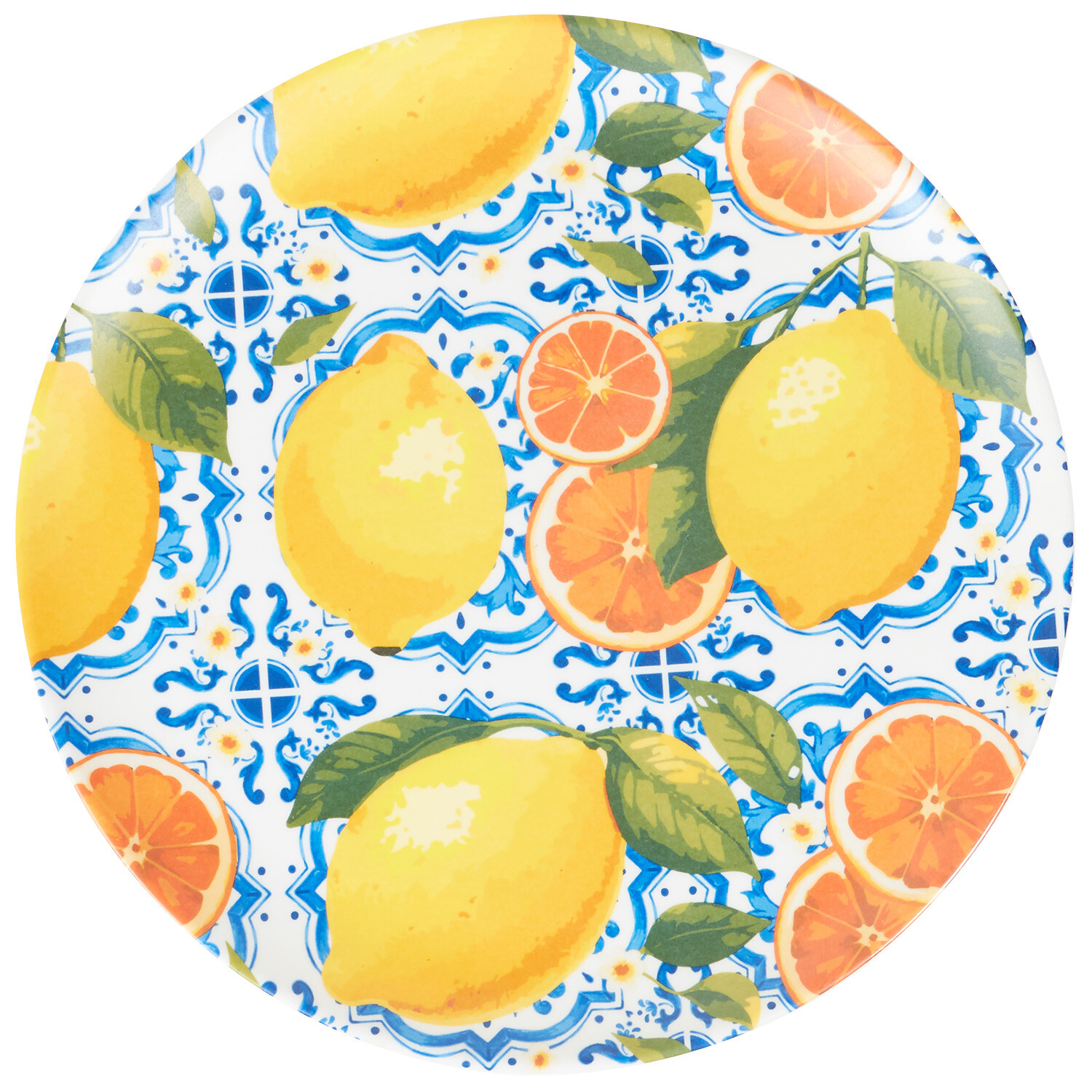 Dolce Vita Melamine Plate Blue / Side Plate Image 1