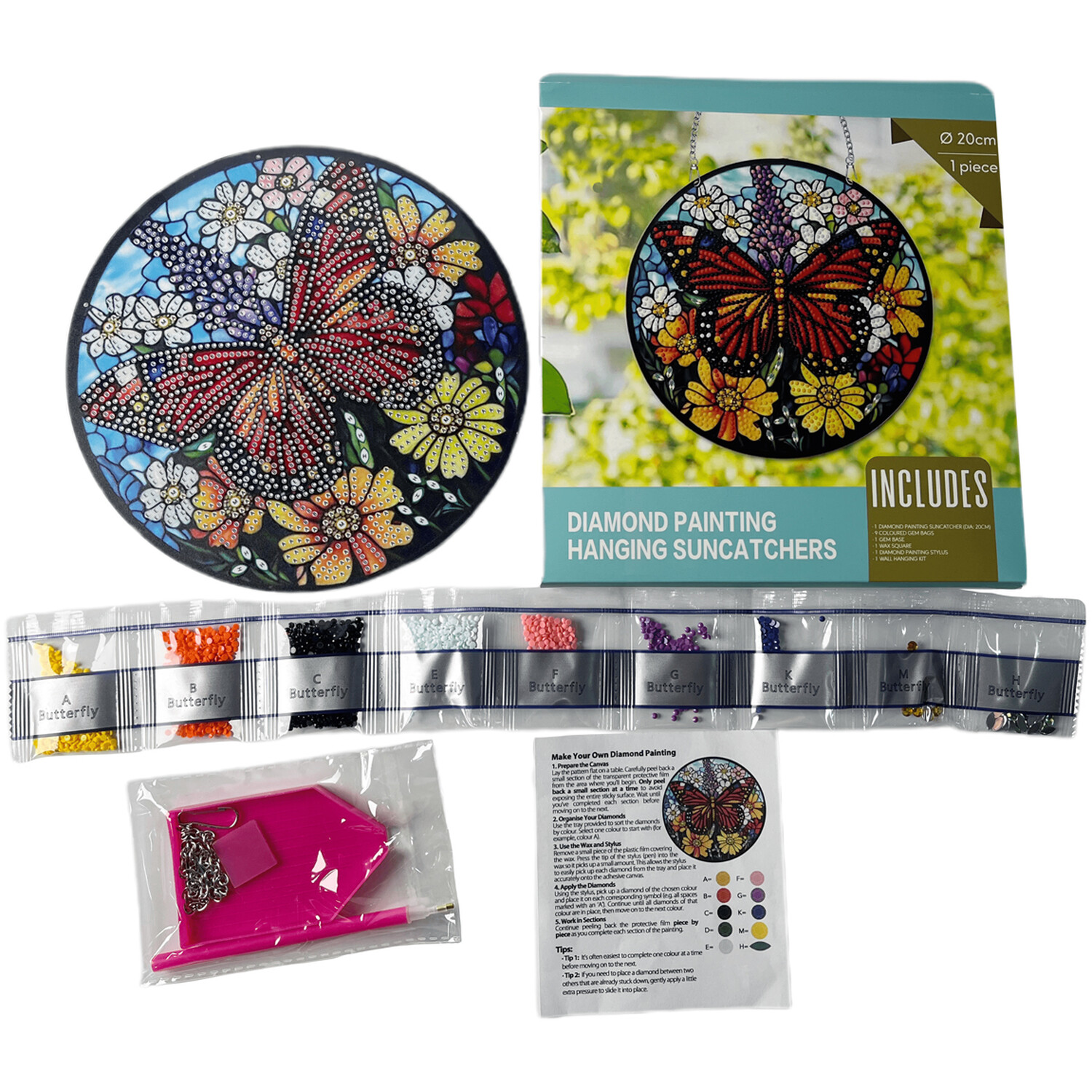 Diamond Painting Hanging Suncatchers Kit Image 5