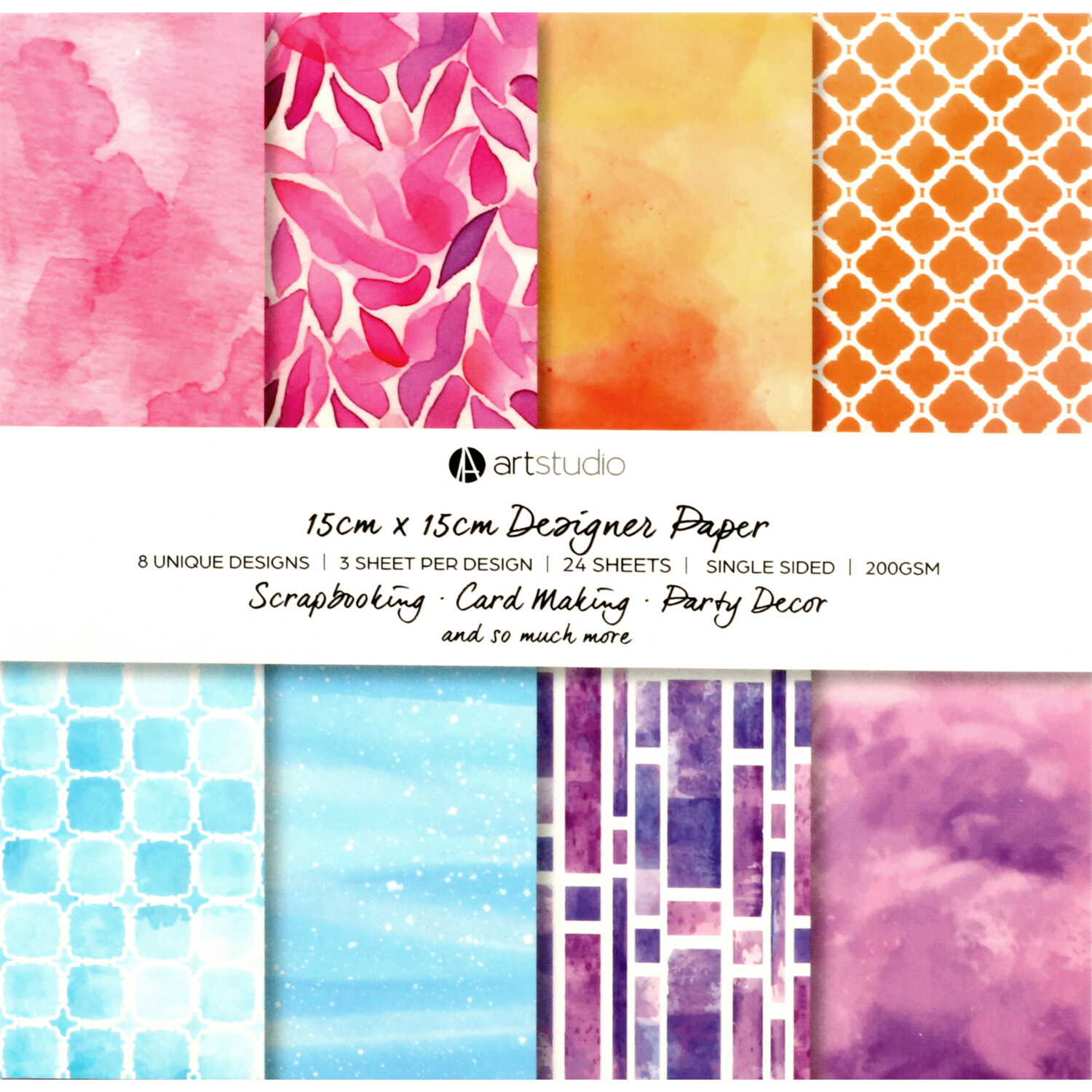 Single Designer Paper Pad in Assorted styles Image 5