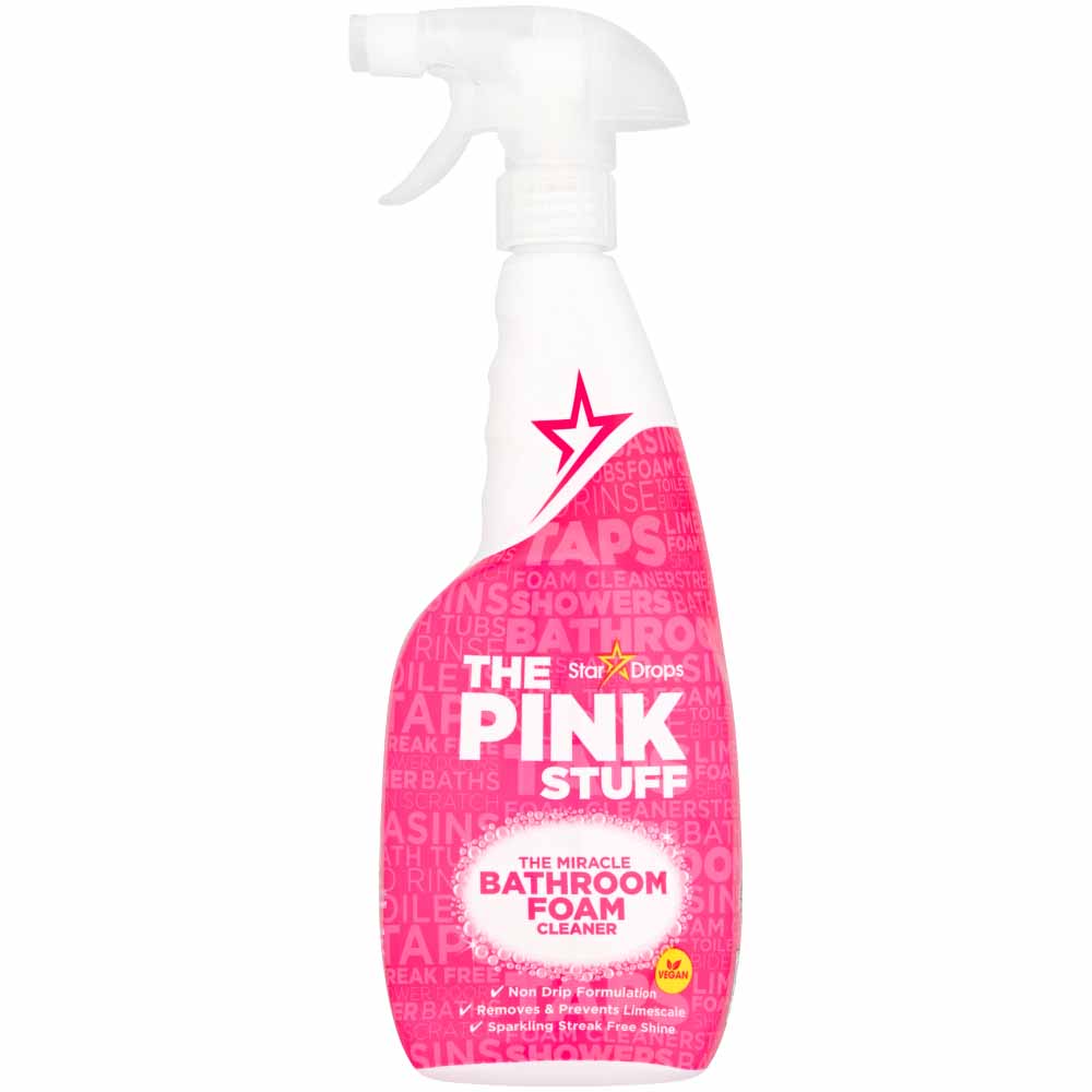 Pink Stuff Foam Bathroom Cleaner 750ml Image