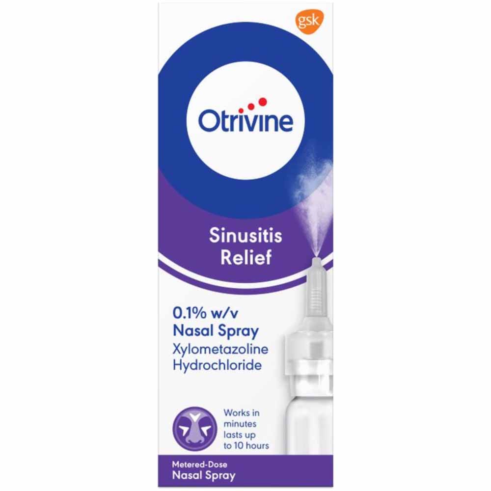 Otrivine Sinusitis Nasal Spray 10ml Image 1