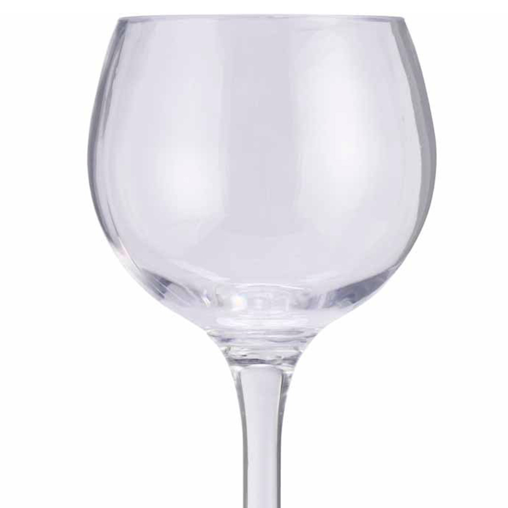 Wilko Clear Outdoor Gin Glass Image 2