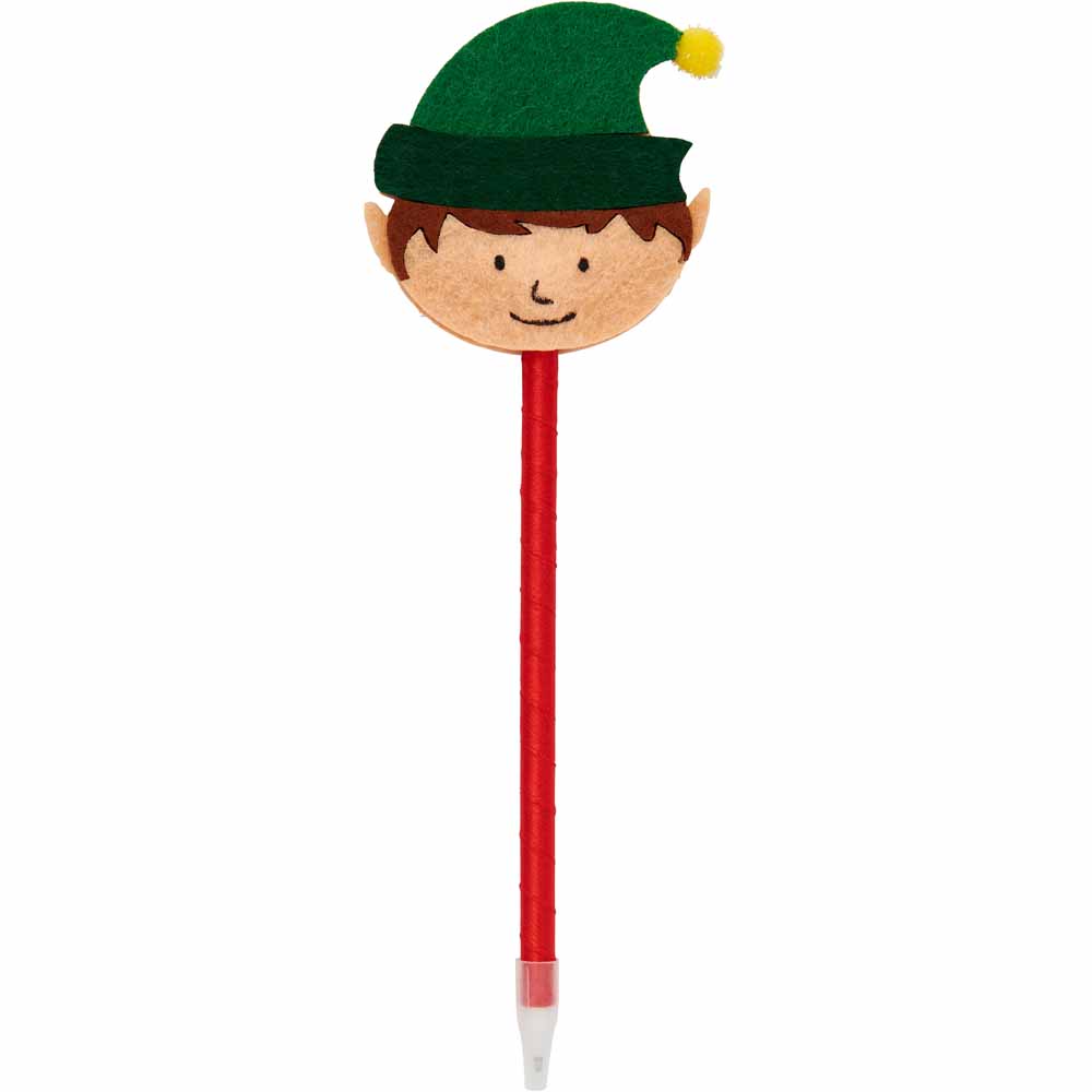 Wilko Assorted Novelty Christmas Themed Pen Image 2