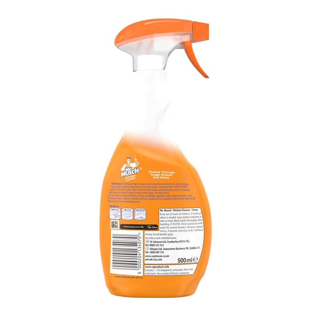 Mr Muscle Kitchen Cleaner 500ml Wilko
