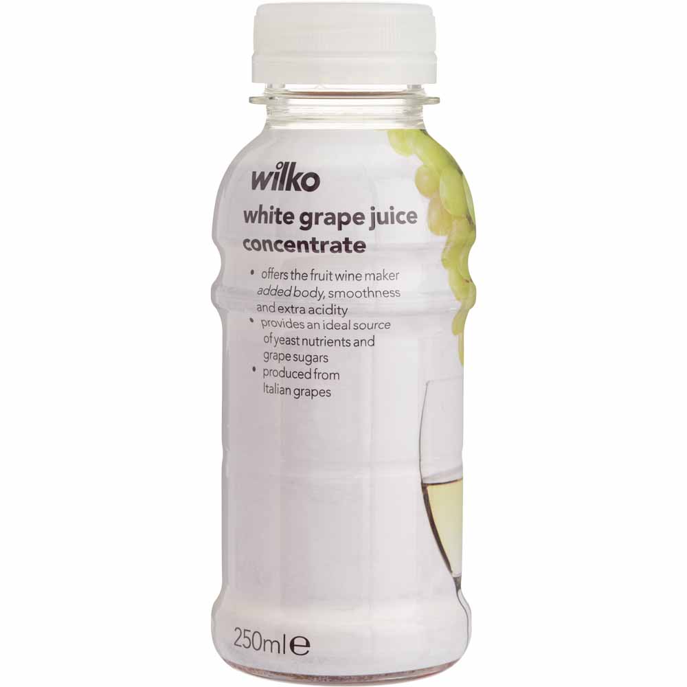 Wilko White Grape Juice Concentrate 250ml Image