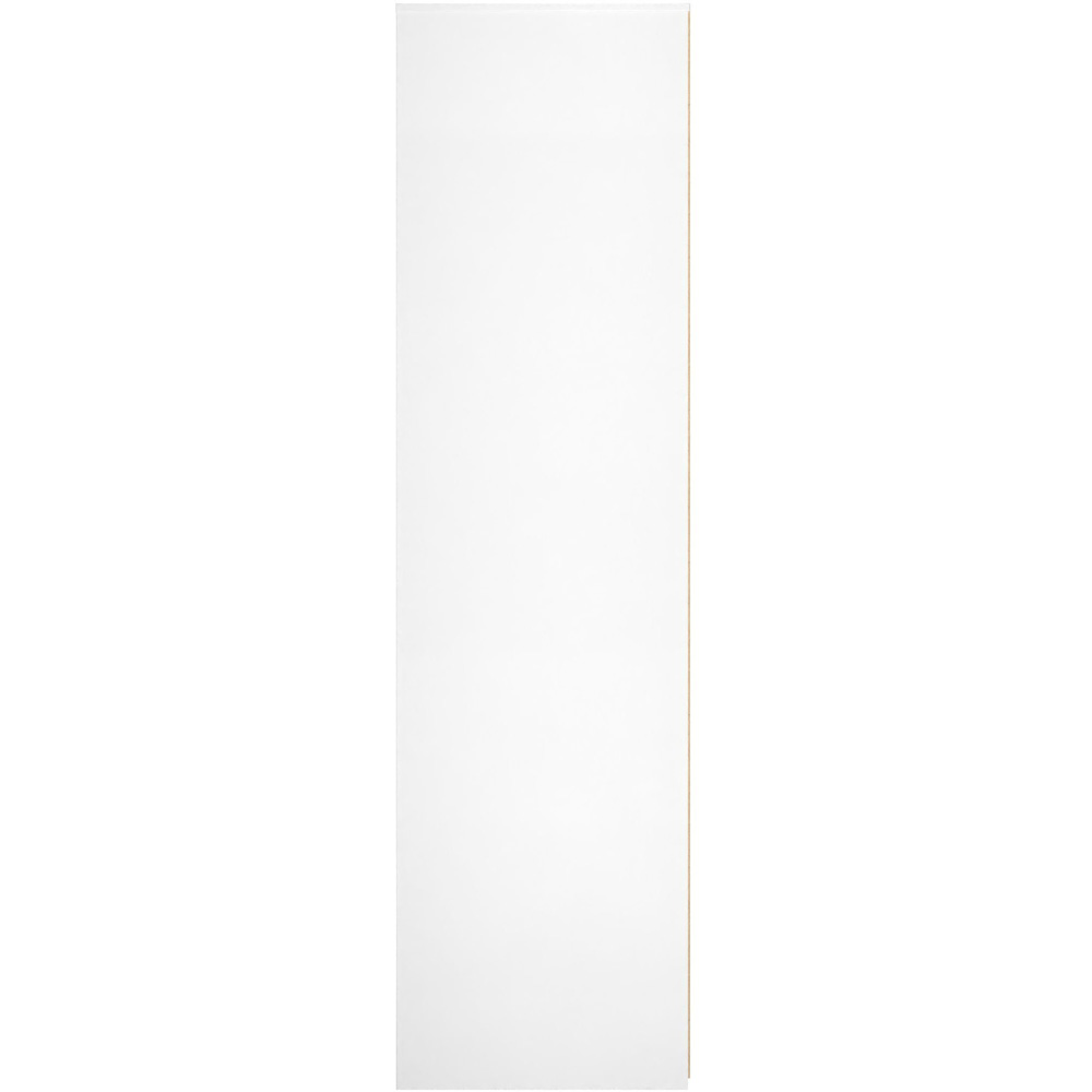Crowndale Fluted 2 Door White Matt Tall Wardrobe Ready Assembled Image 3