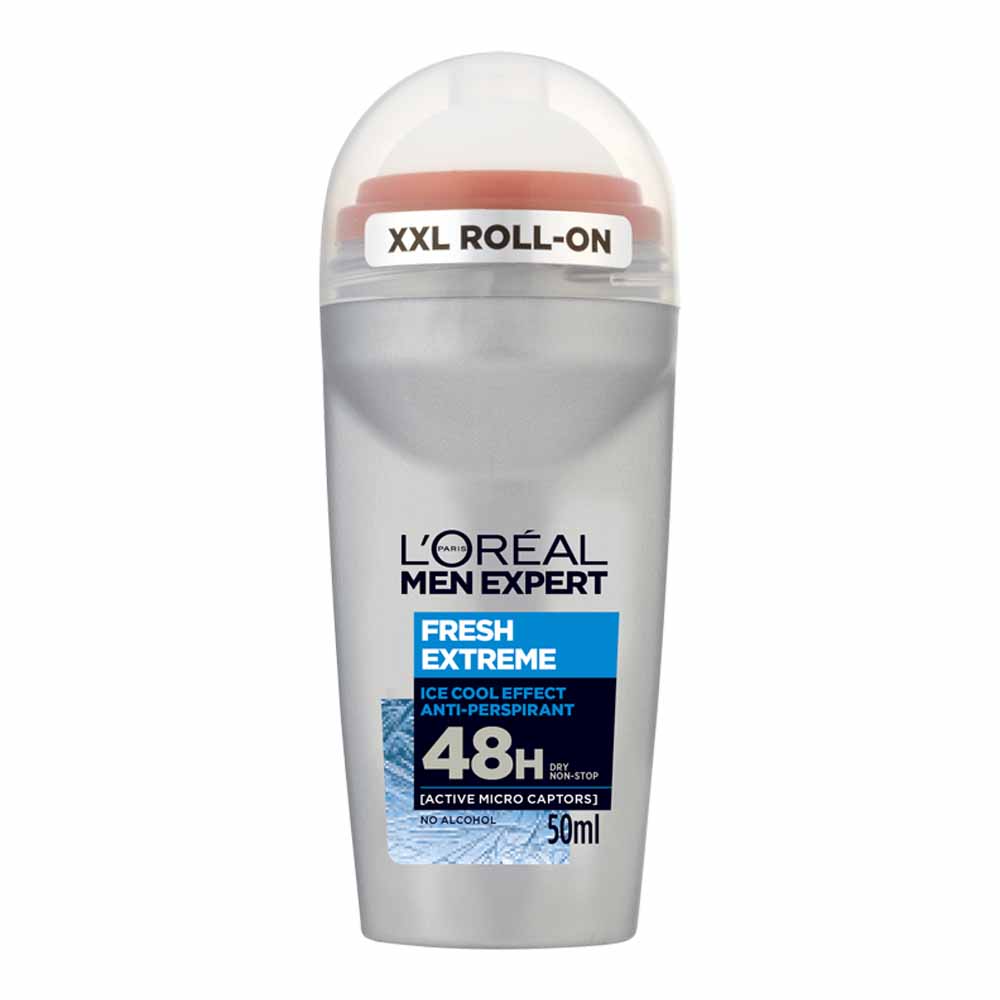L’Oréal Paris Men Expert Fresh Extreme Roll On Deodorant 50ml Image