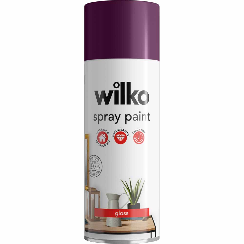 Wilko Gloss Spray Wizard 400ml Image 1