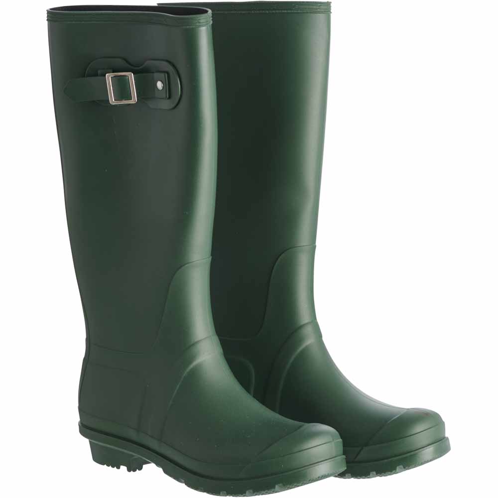 Wilko Size 7 PVC Wellington Boots with Strap Image 1