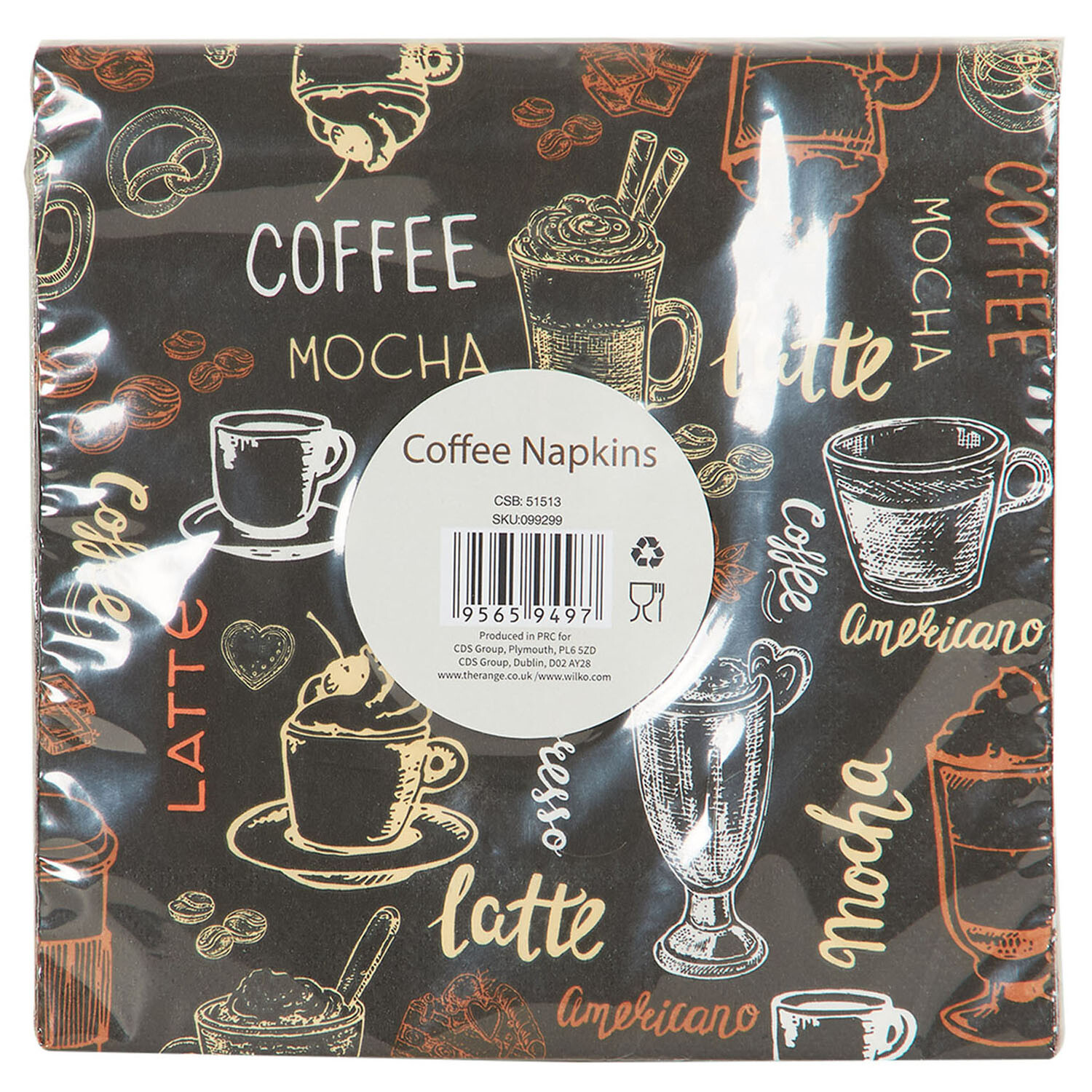 Coffee Napkins - Multicolour Image 2