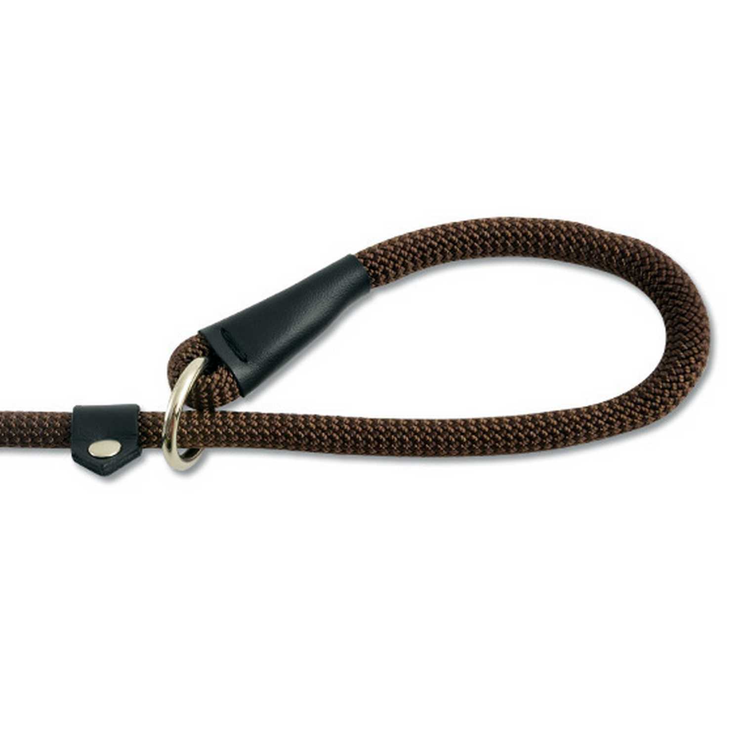 Deluxe Slip Rope Lead - Brown Image
