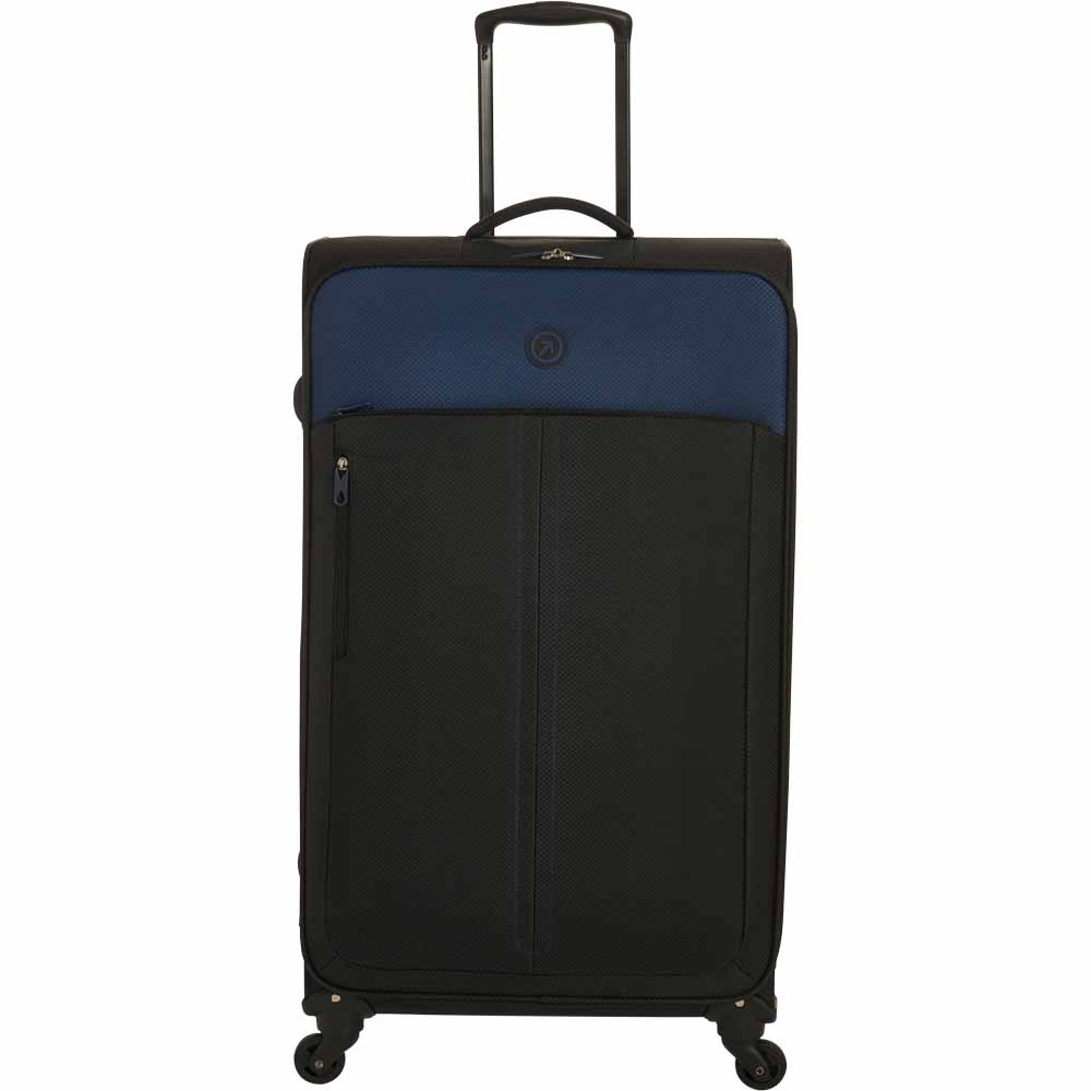 Wilko Ultralite Suitcase Black 30 inch Image 1