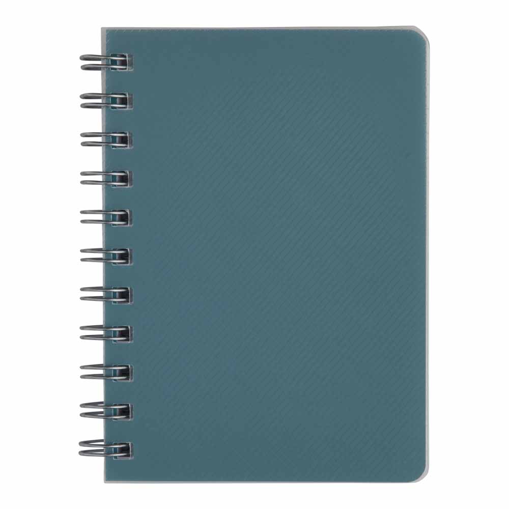 Wilko A6 Notebook Blue Image 1