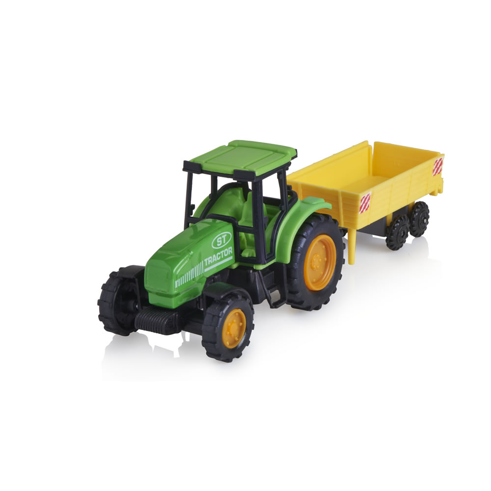 Wilko Roadsters Tractor and Trailer Toy - Assorted Image 3