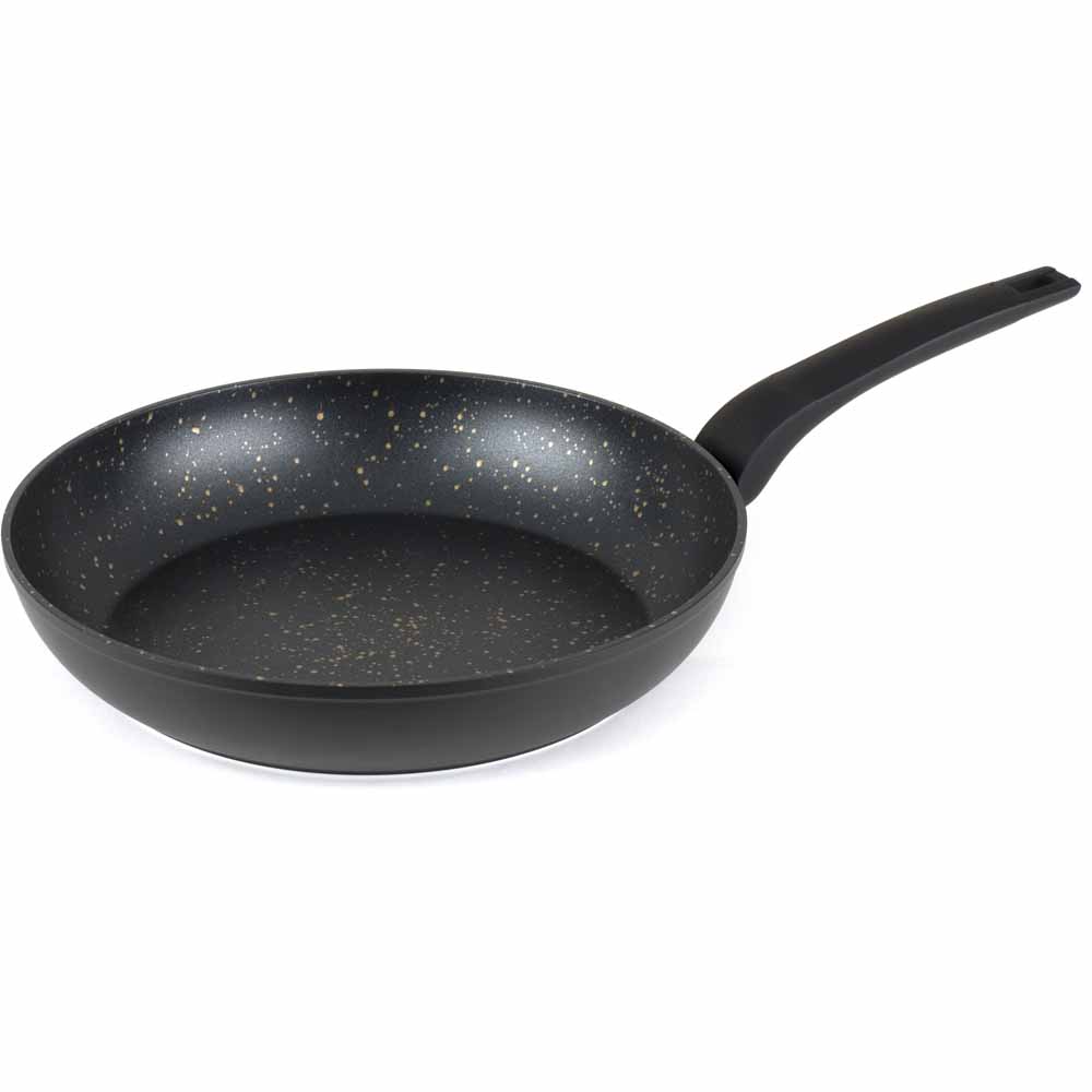 Salter 28cm Marble Gold Fry Pan Image 1