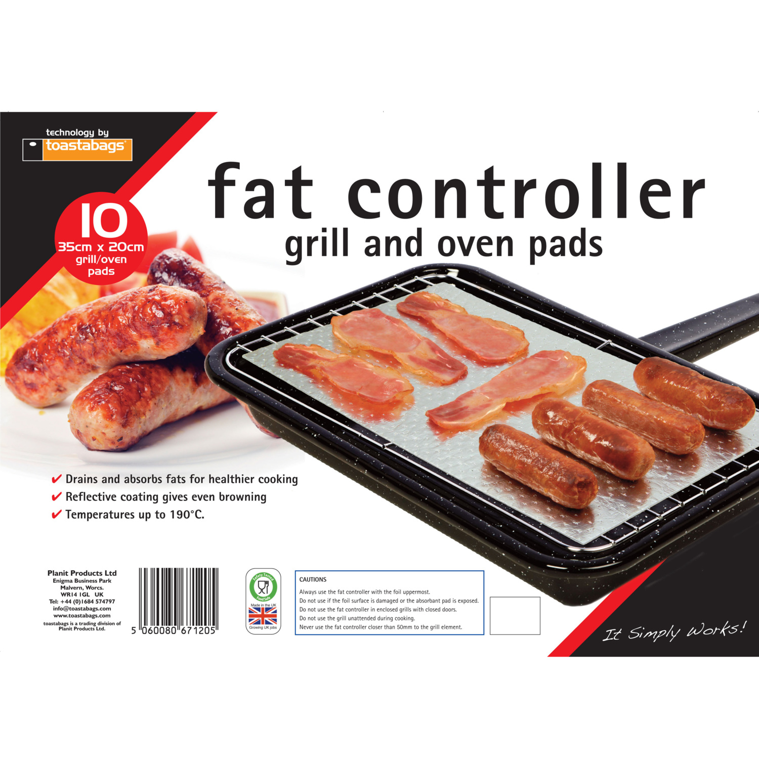 Fat Controller Grill And Oven Pads Image