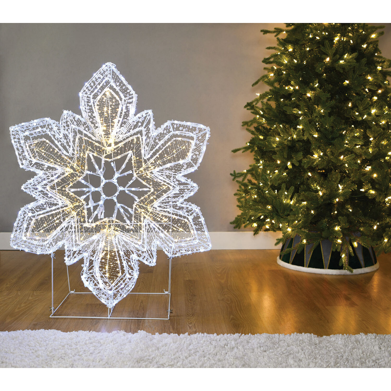 240 LED XL Christmas Star Image 2