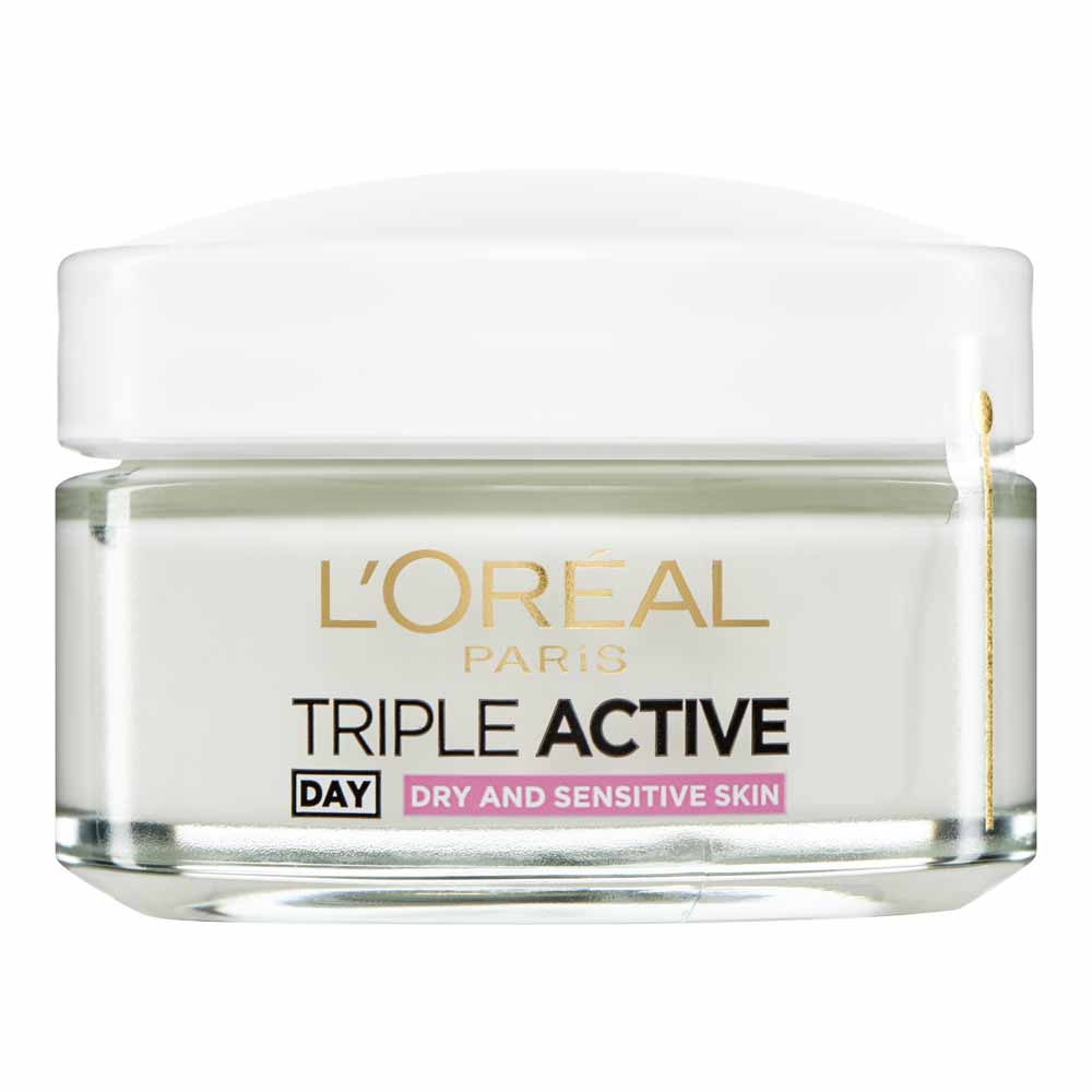 L’Oréal Paris Triple Active Dry Skin Day Moisturiser 50ml Image 3