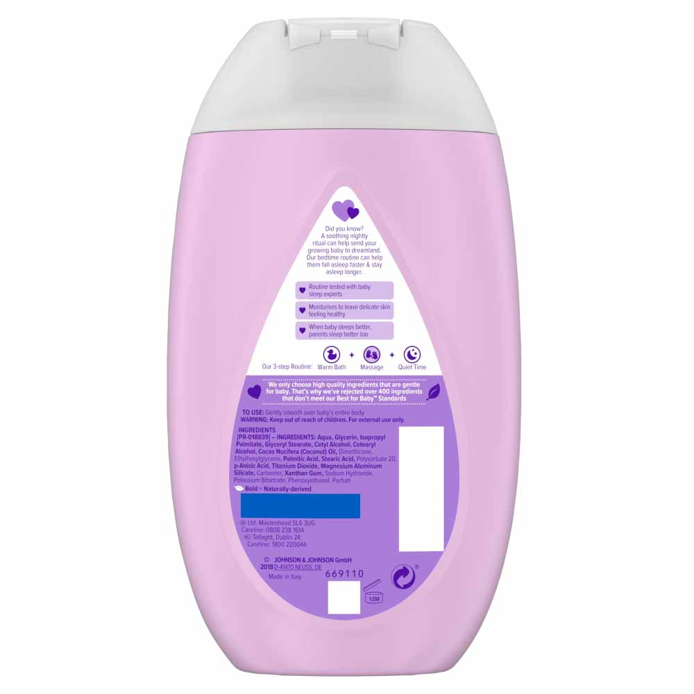 Johnsons's Baby Bedtime Lotion 300ml Image 2