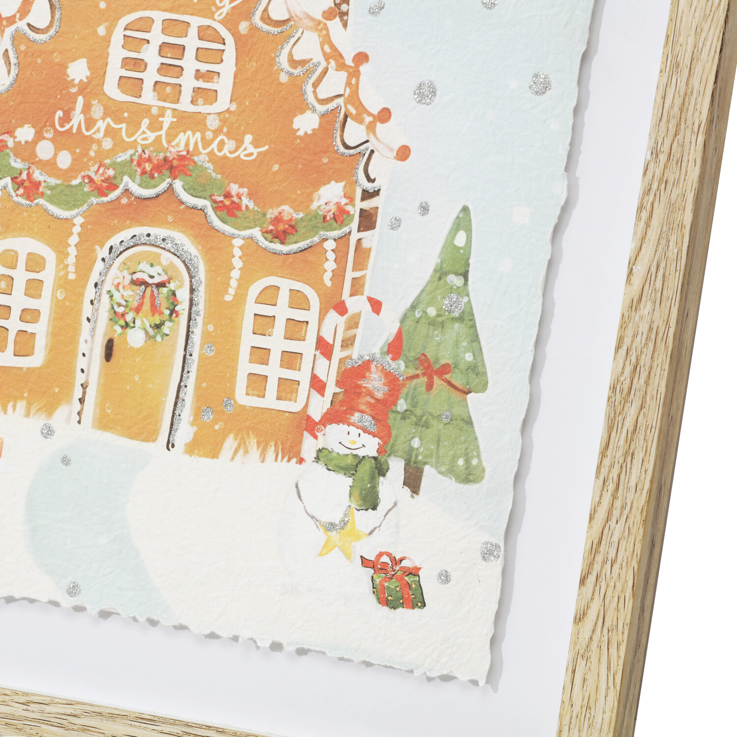 Gingerbread House Framed Wall Art Image 6