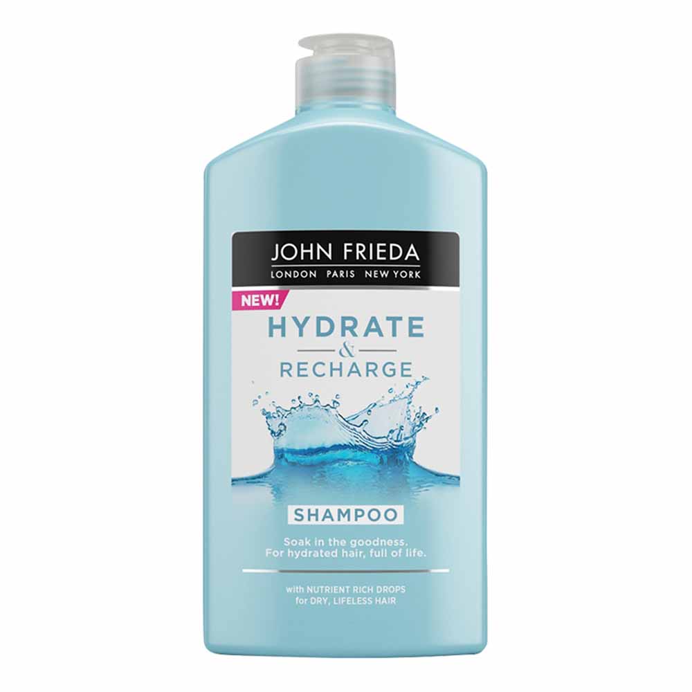 John Frieda Hydrate & Recharge Shampoo 250ml Image 1