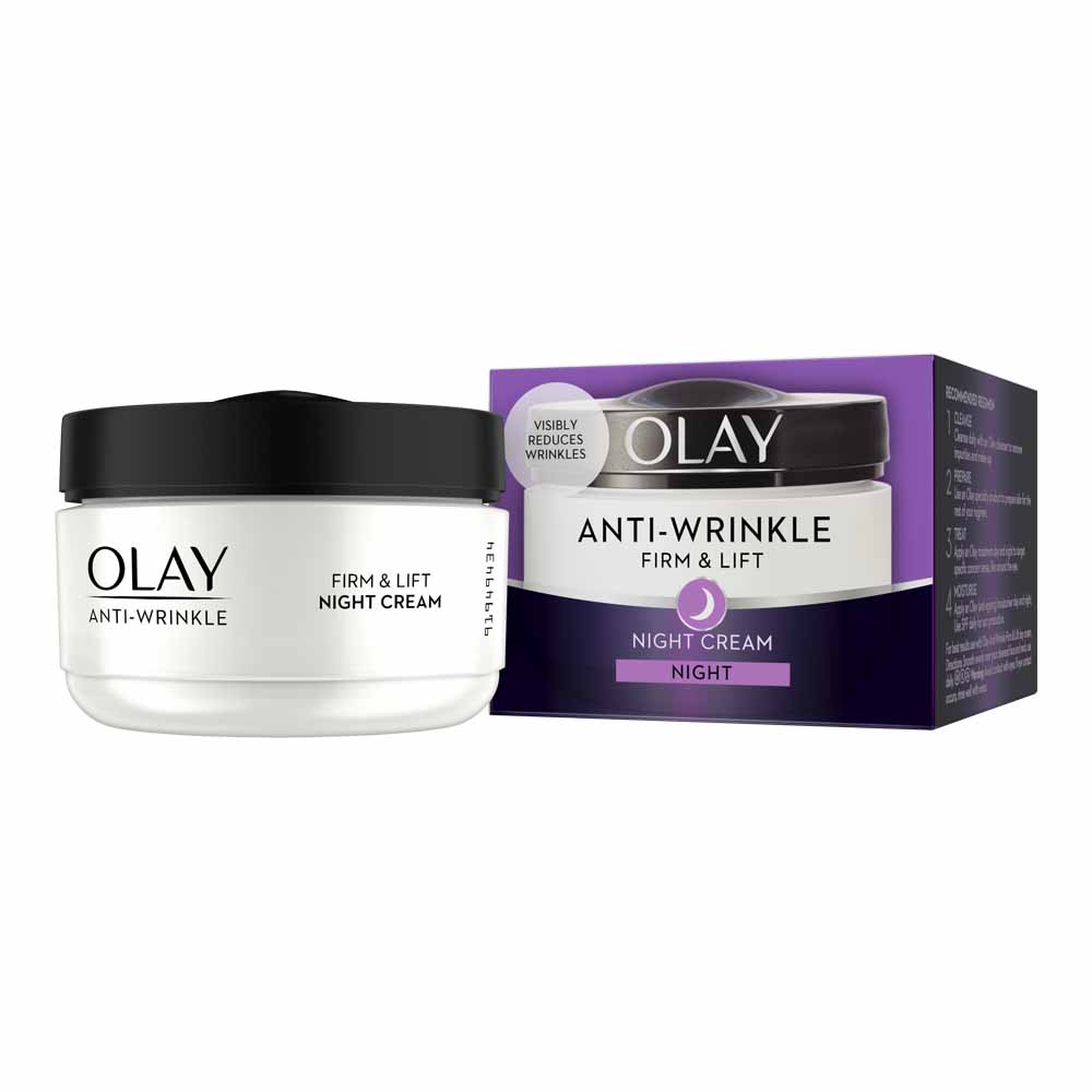 Olay Anti Wrinkle Firm and Lift Night Cream 50ml Image 2