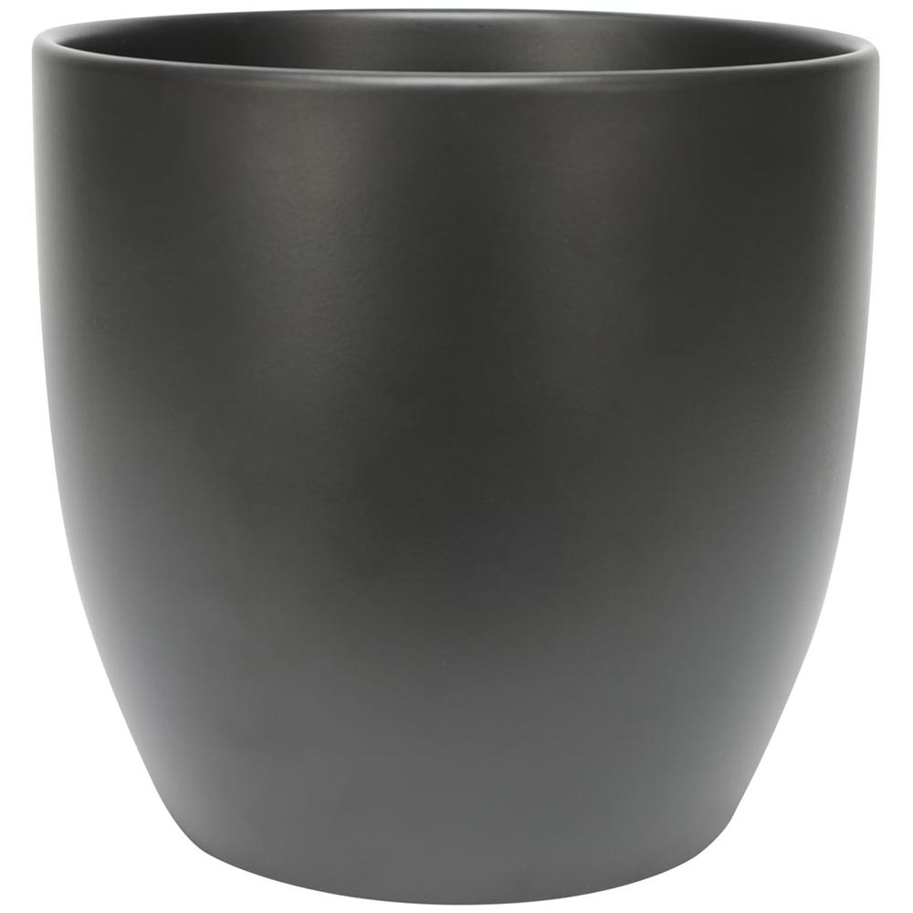 Wilko Black Indoor Planter 19cm Wilko