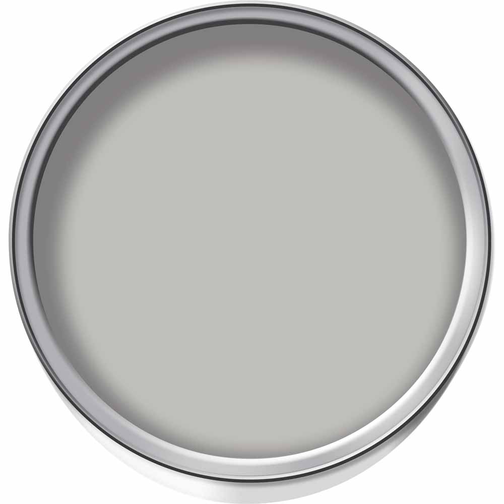 Wilko Cosy Grey Emulsion Paint Tester Pot 75ml Image 2