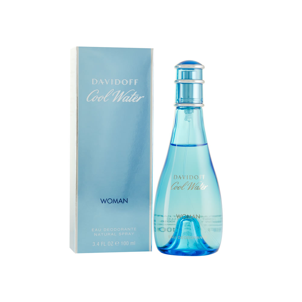 Davidoff Cool Water Woman Eau Deodorante Natural Spray 100ml Wilko