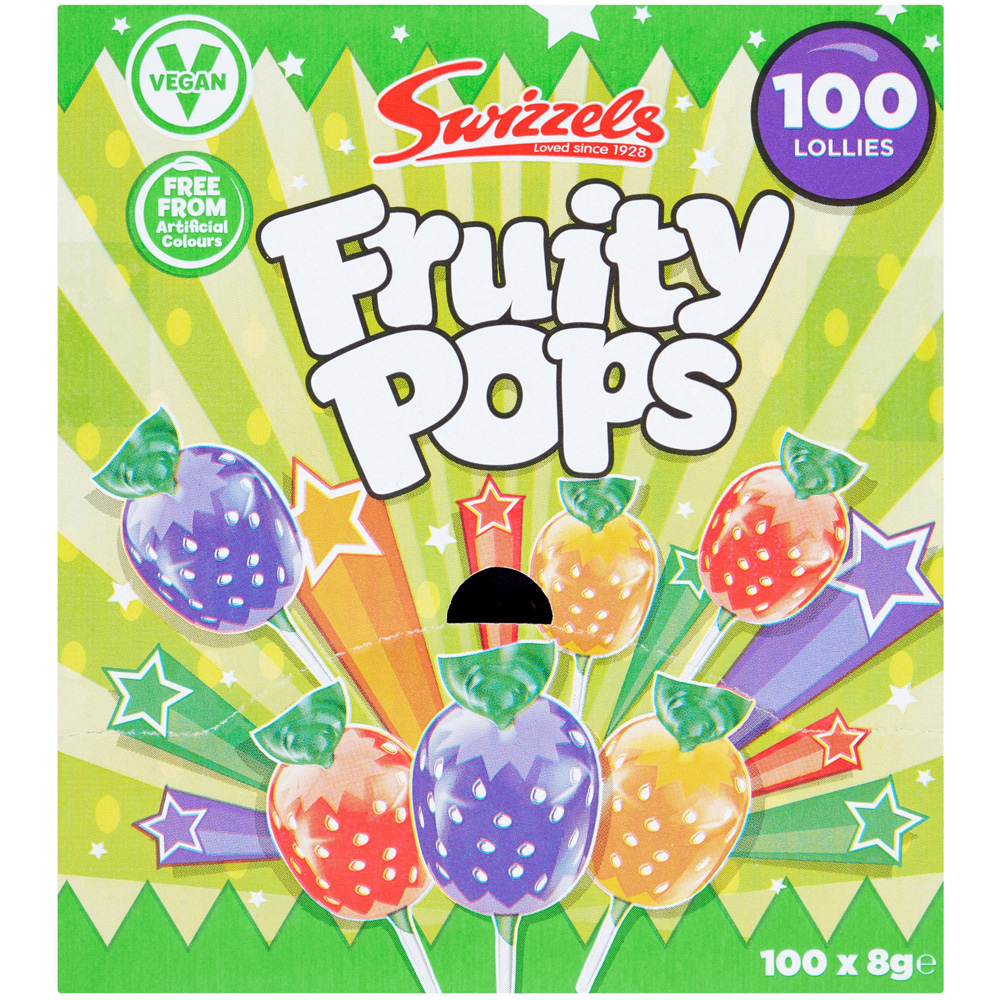 Swizzels Fruity Pops 100 Pack Image