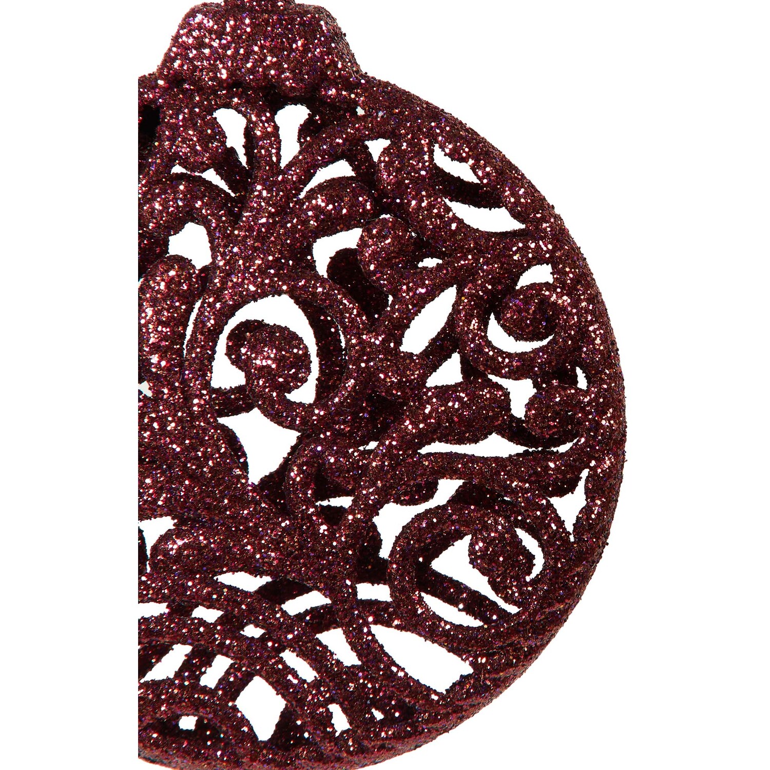 Blushing Ballroom Glitter Hanging Decoration Image 3