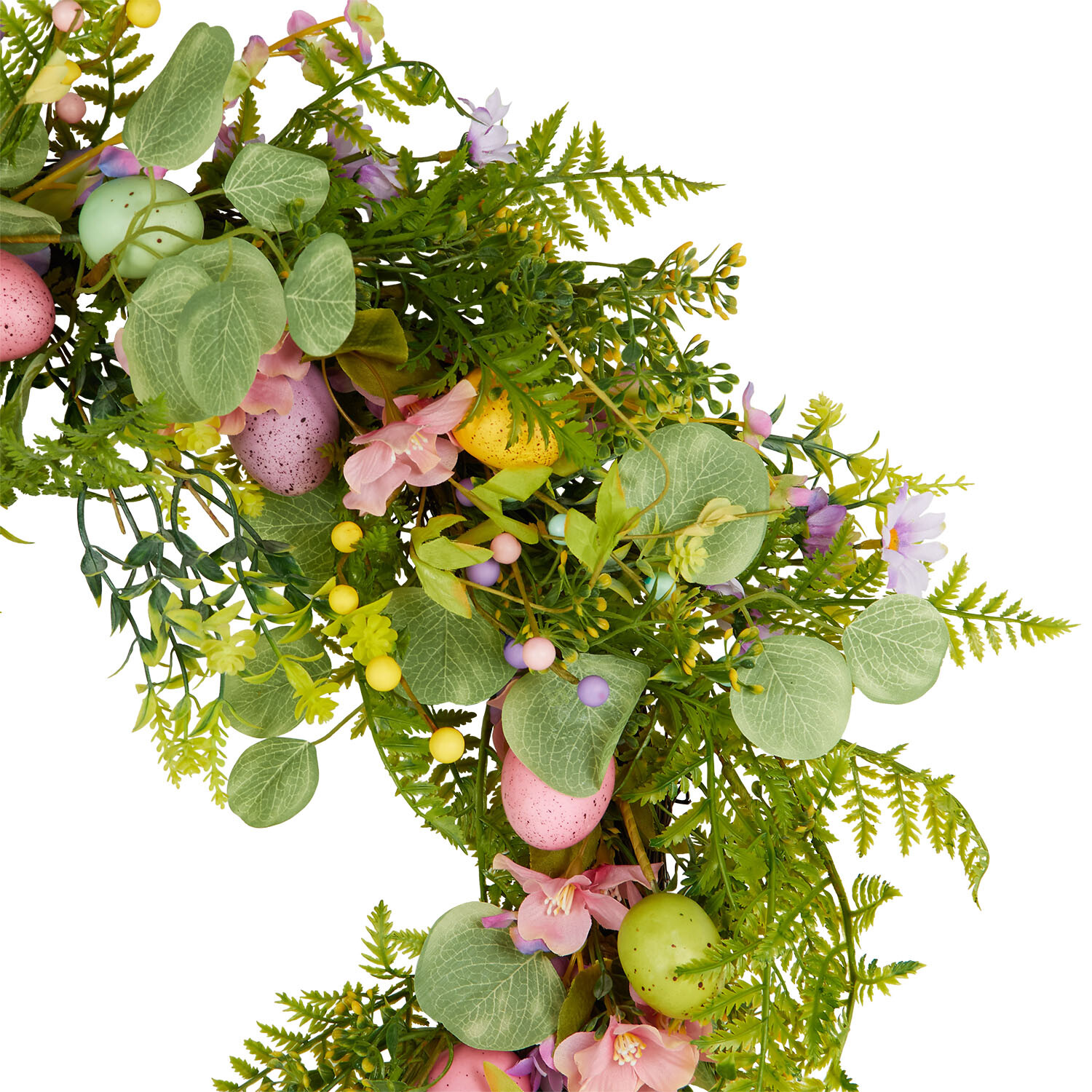 Easter Bloom Wreath 81cm - Multicolour Image 2