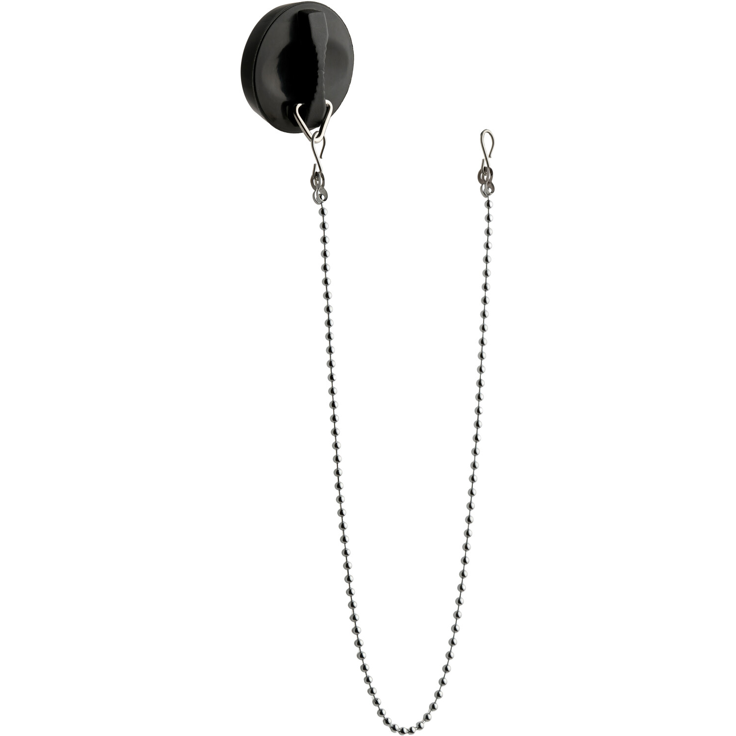 Black Bath Plug - Black Image 1