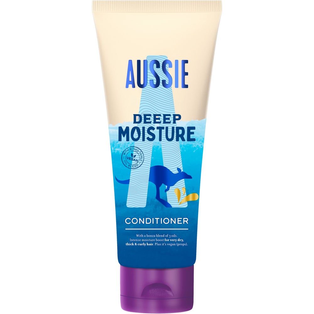 Aussie Deep Moisture Vegan Hair Conditioner Case of 6 x 200ml Image 2