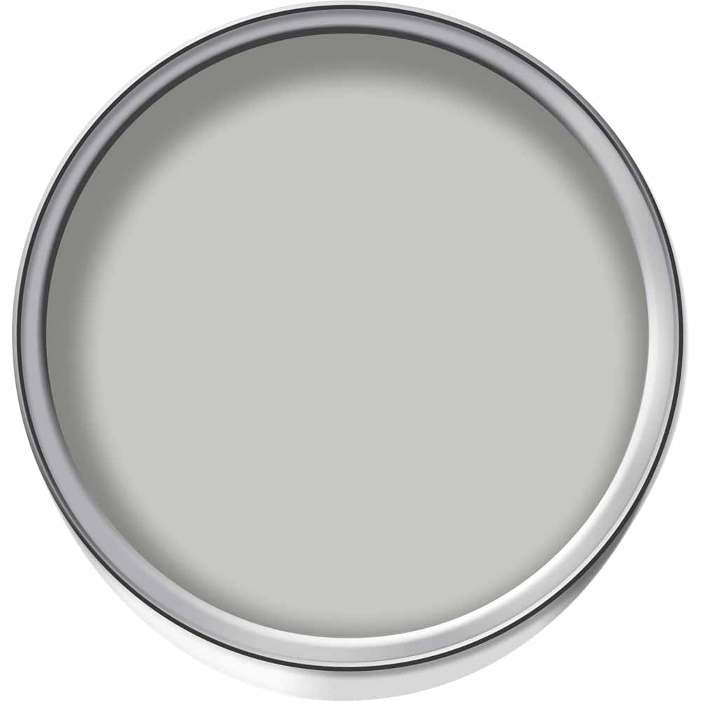 Wilko Limestone White Satin Quick Dry Exterior Paint 750ml Image 2