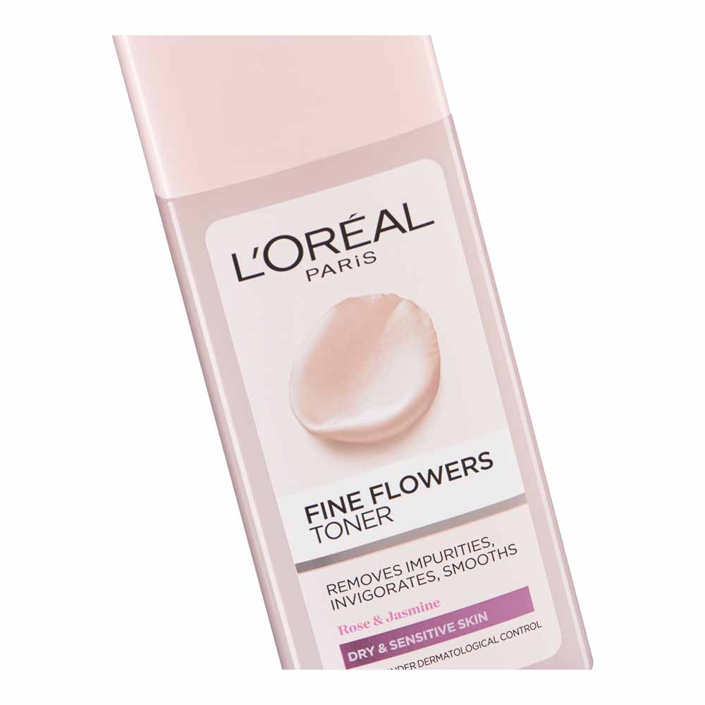 L’Oréal Paris Fine Flowers Cleansing Toner 200ml Image 2