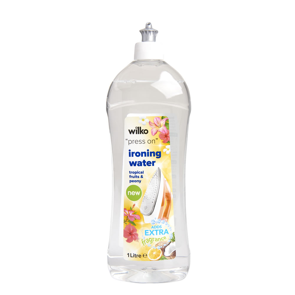 Wilko Tropical Fruits and Peony Ironing Water 1L Image