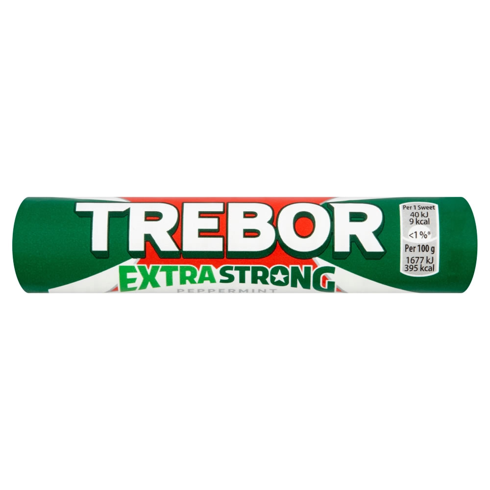 Trebor Extra Strong Mints Original 42g Image 1