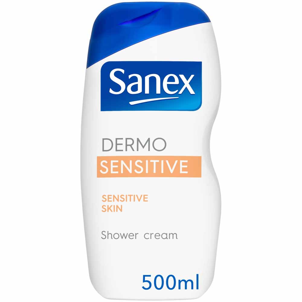 Sanex Dermo Sensitive Shower Gel 500ml Image 1