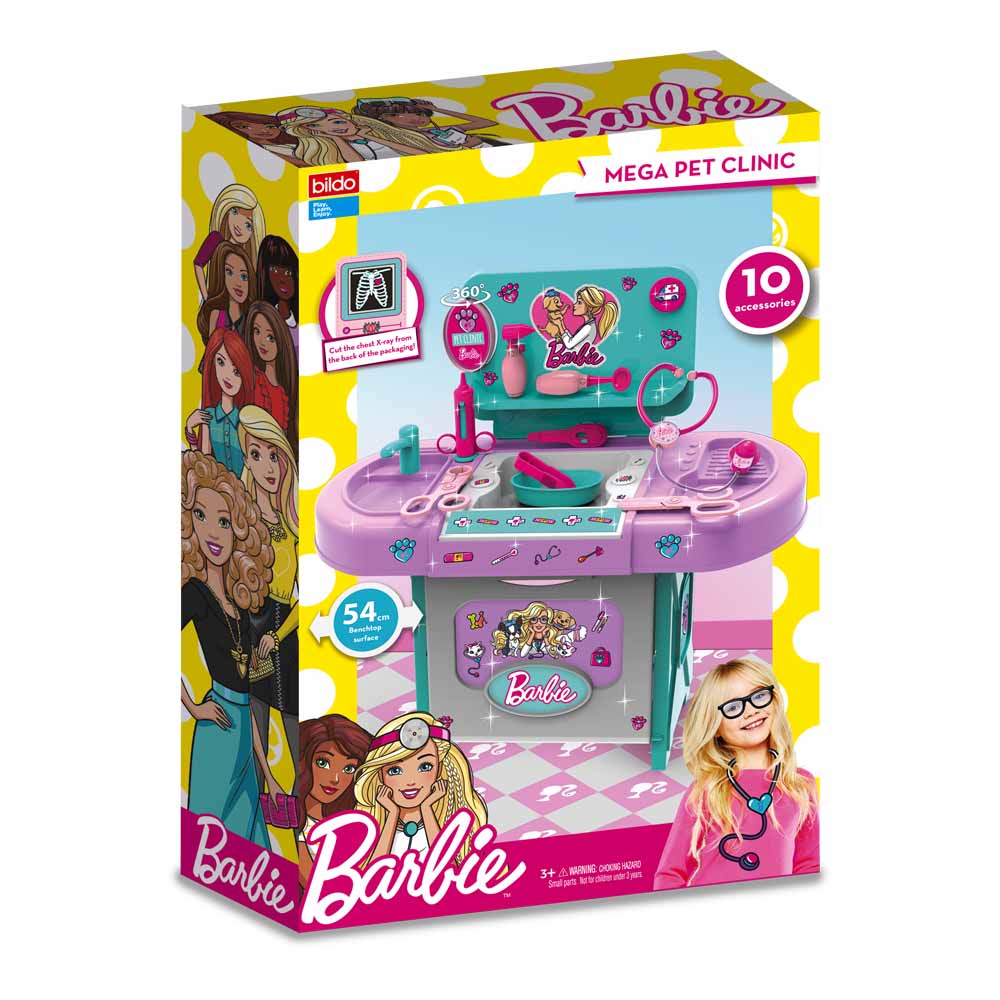 Bildo Barbie You Can Be Mega Pet Clinic Image 1