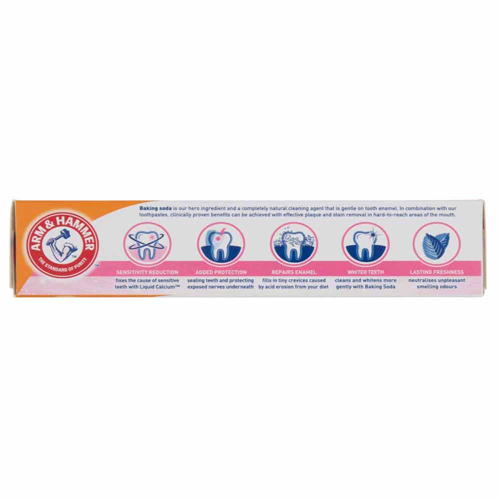 Arm and Hammer Pro Enamel Sensitive Toothpaste 75ml Image 2