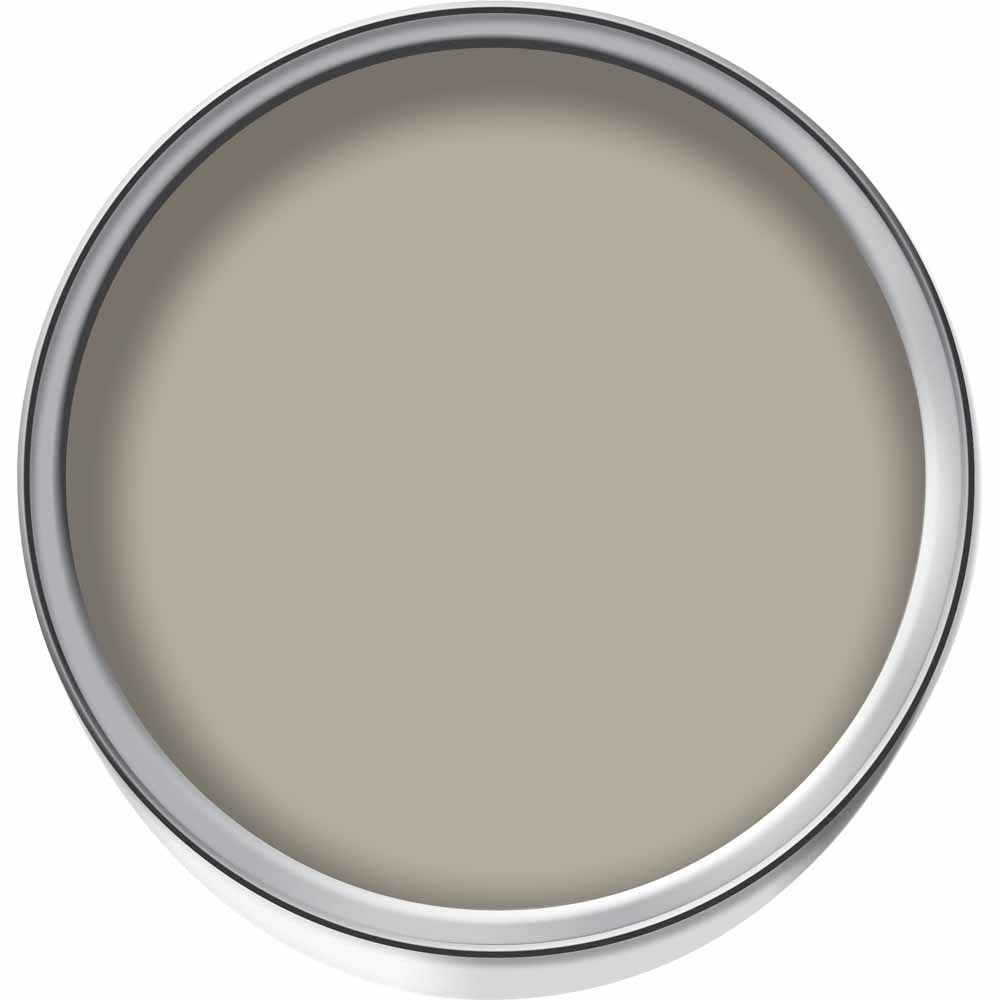 Wilko Warm Taupe Emulsion Paint Tester Pot 75ml Image 2