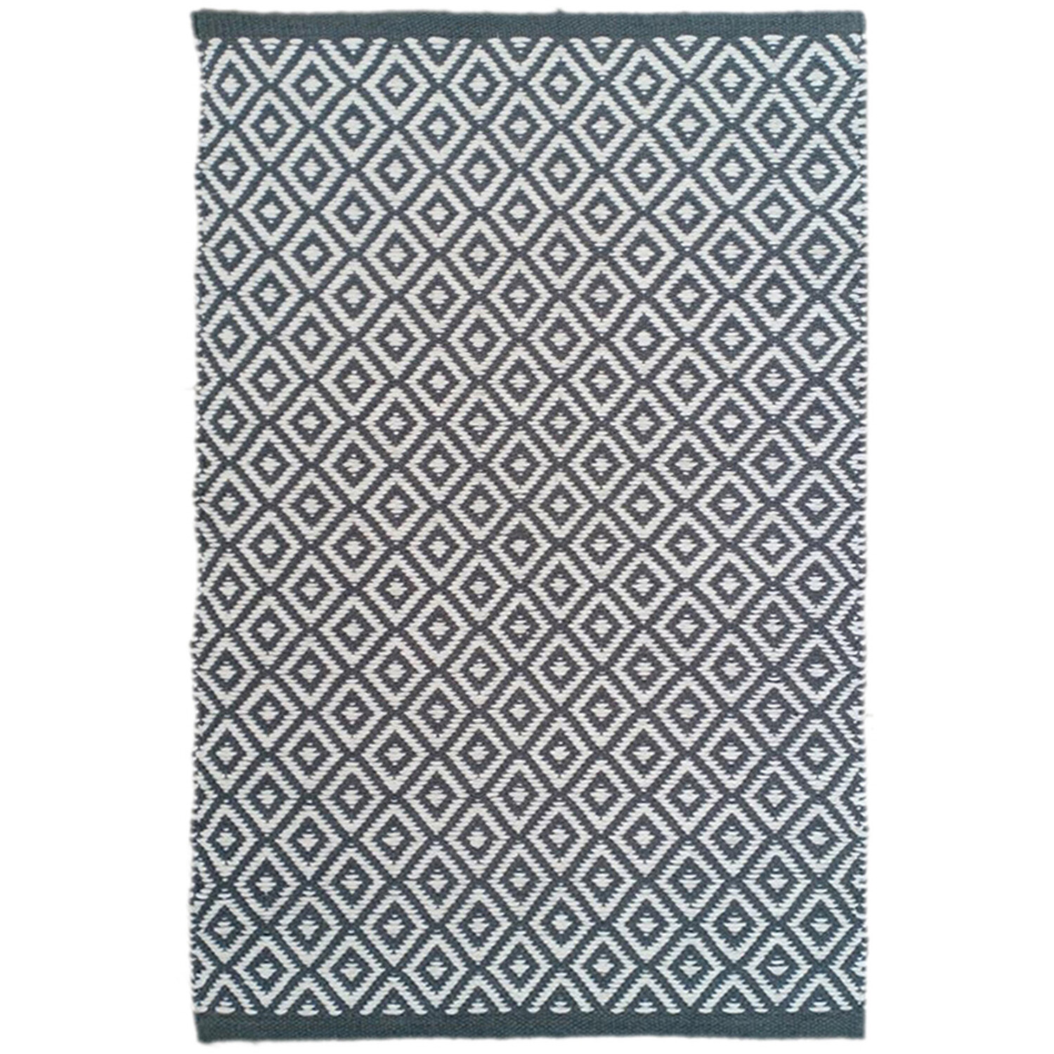 Soho Diamond Rug - Grey Image