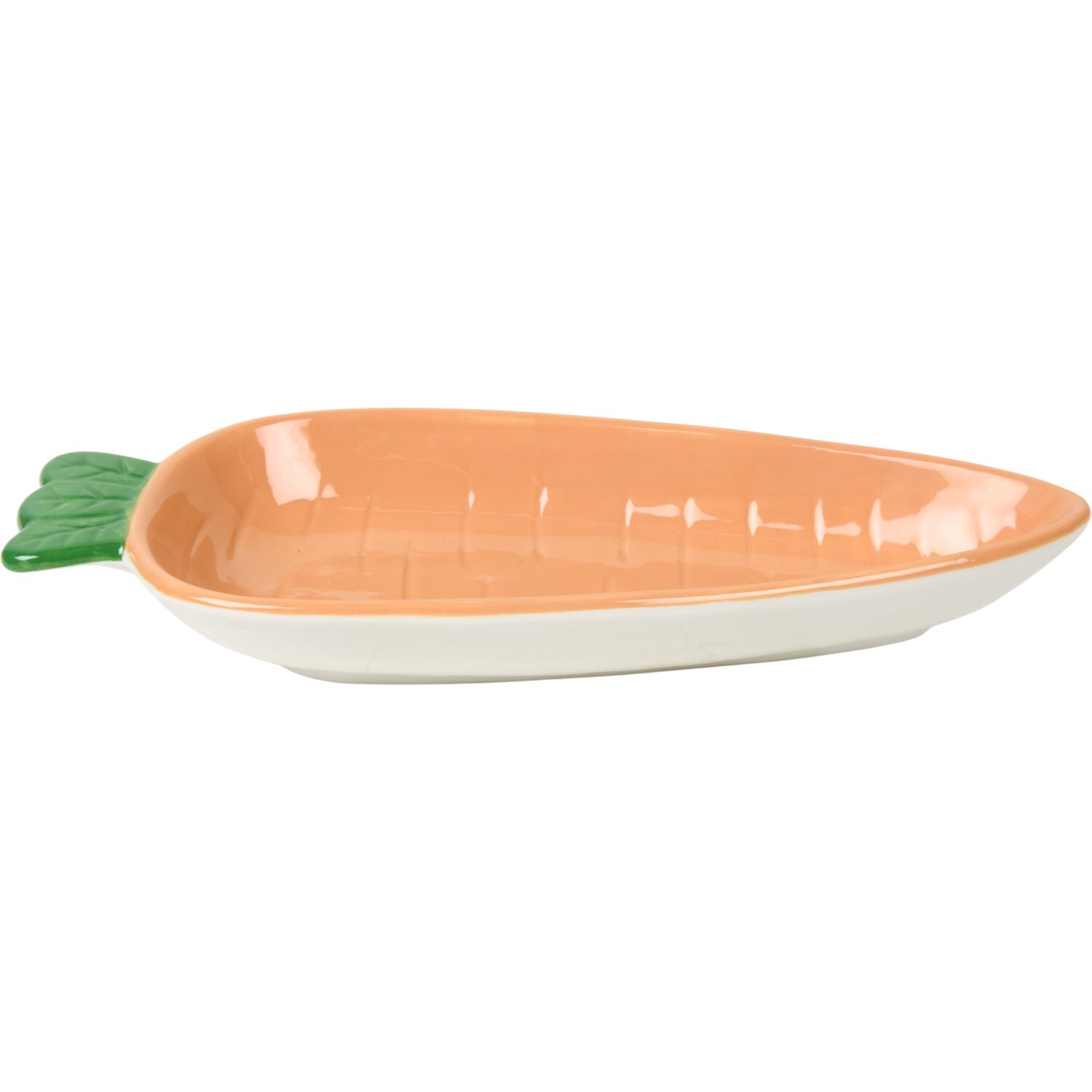 Tulip or Carrot Shape Large Plate Image 8