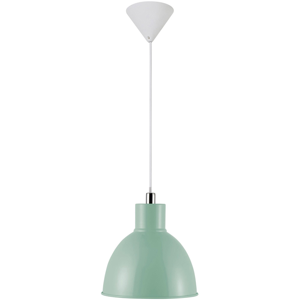 Nordlux Pop E27 Light Green Pendant Light Image 1