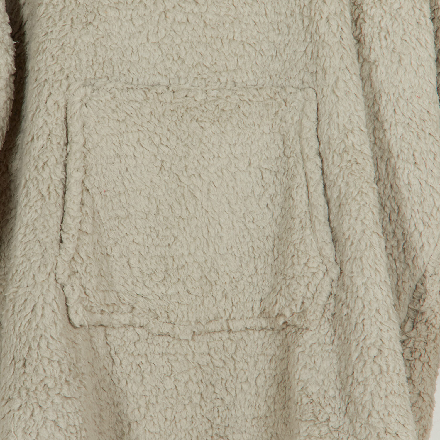 Grey or Beige Teddy Hoodie - Grey or Beige Image 6