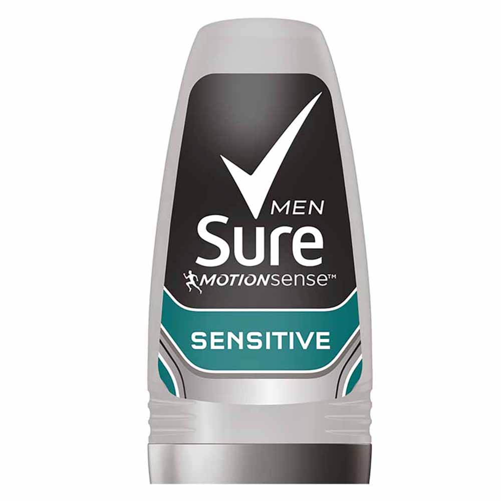 Sure Men Sensitive Roll On Deodorant 50ml Image 2