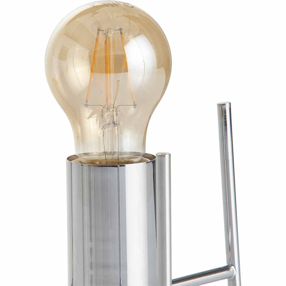 Wilko Silver Dome Table Lamp Image 5