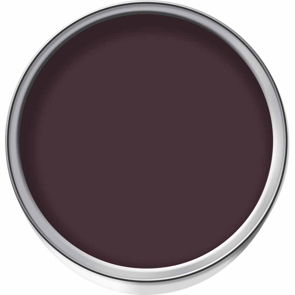 Wilko Mag Mulberry Emulsion Paint Tester Pot 75ml Image 2
